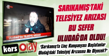 Sarıkamış'ın Telesiyej Arızasını Görenler Uludağ'da Sus Pus Oldular.