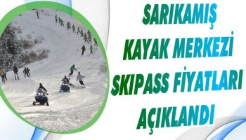 Sarıkamış Kayak Merkezi SkiPass Fiyatları Açıklandı