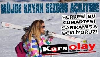 Sarıkamış Kayak Merkezinde Sezon Açılıyor