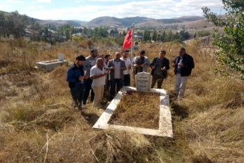 Sarıkamış'ta Ülkücüler Şehitleri Andı