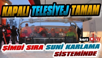 Sarıkamış'ta Yeni Telesiyej Hizmete Açıldı