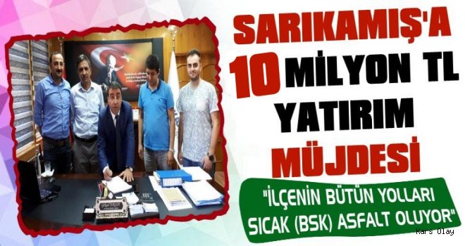 Sarıkamış’ın Tüm Yolları Sıcak Asfalt Oluyor