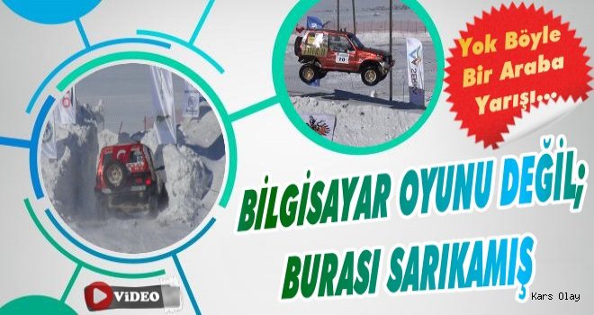 Sarıkamış'ta Offroad Yarışları Nefes Kesti