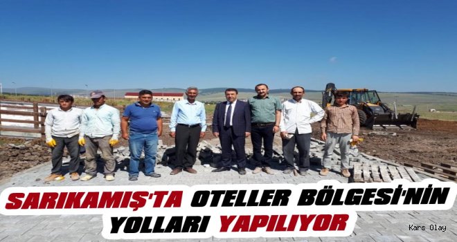 Sarıkamış'ta Oteller Bölgesinin Eksikleri Tamamlanıyor