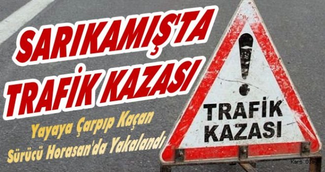 Sarıkamış’ta trafik kazası: 1 yaralı