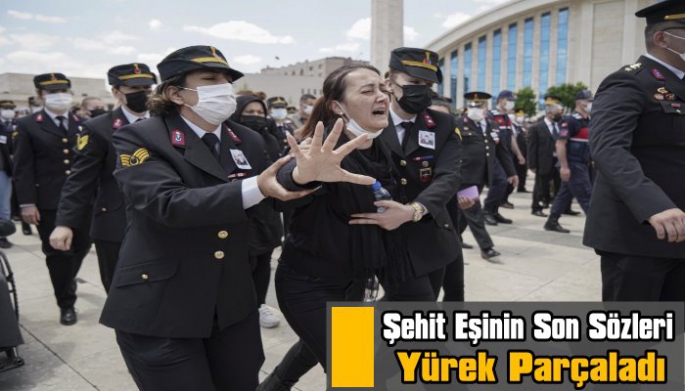 Şehit Eşinin Yürek Burkan Feryadı!