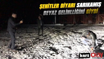 Şehitler Diyarı Beyaz Gelinliğini Giydi!