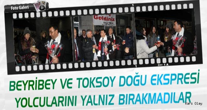 Selahattin Beyribey ve Göksal Toksoy’dan Doğu Ekspresi Yolcularına Sürpriz