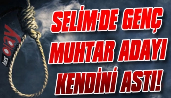 Selim'de Muhtar Adayı Kendini Astı