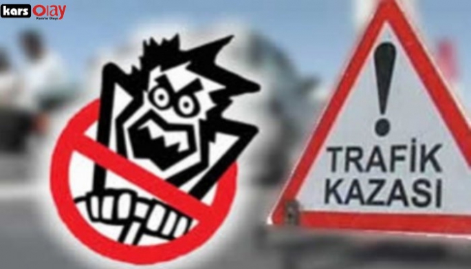 Selim'de trafik kazası