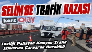 Selim'de Trafik Kazası