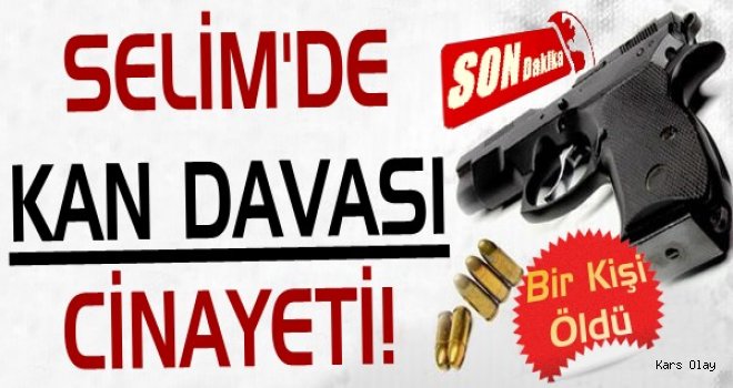 Selim'de Kan Davası Cinayeti: 1 Ölü