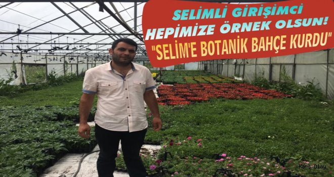 Selimli Genç Girişimci Botanik Bahçe Kurdu!
