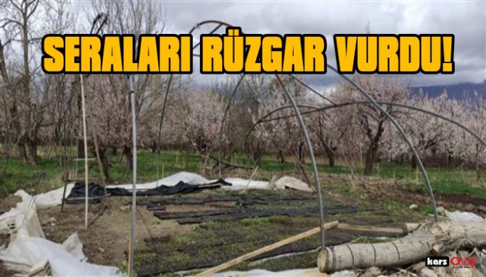 Seraları Rüzgar Vurdu!