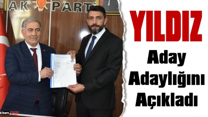 Sezgin Yıldız, Kağızman Belediye Başkanlığı İçin Aday Adaylığını Açıkladı