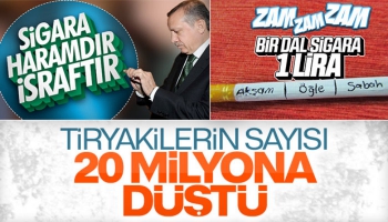 Sigara İçenlerin Sayısı 30 Milyondan 20 Milyona İndi