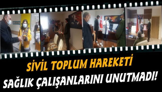 Sivil Toplum Hareketi Tıp Bayramı'nda Sağlık çalışanlarını unutmadı