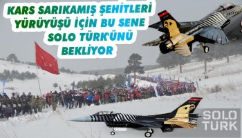 Solo Türk Sarıkamış Şehitleri İçin Kars'a Geliyor