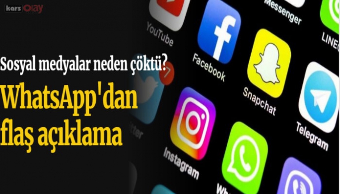 Sosyal medyalar çöktü, WhatsApp'dan flaş açıklama