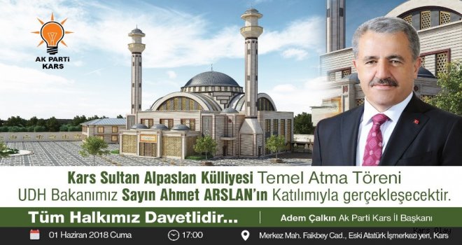 Sultan Alparslan Külliyesi'nin Temeli Atılıyor