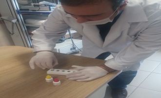 Kars'ta Hızlı Antijen Testi Uygulaması