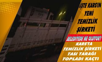 Kars'ta Temizlik Firması Tası Tarağı Topladı Kaçtı