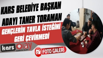 Taner Toraman Gençlerin Tavla İsteğini Geri Çevirmedi