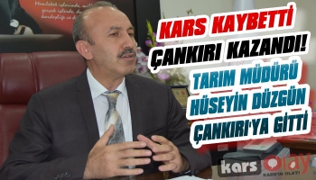 Tarım Müdürü Hüseyin Düzgün'ün Tayini Çankırı'ya Çıktı