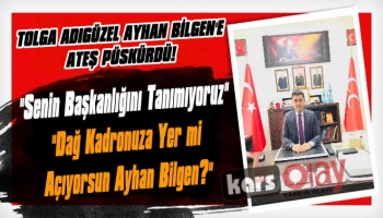 MHP'li Tolga Adıgüzel Ayhan Bilgen'e Ateş Püskürdü!