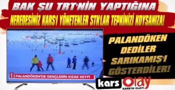 TRT Palandöken Dedi Sarıkamış'ı Gösterdi