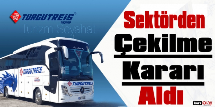 Turgut Reis Group, Yolcu Taşımacılığı Sektöründen Çekilme Kararı Aldı