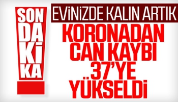 Türkiye'de Koronadan Can Kaybı 37'ye Çıktı