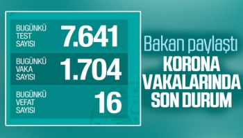 Türkiye'de Koronavirüsten 16 Kişi Daha Hayatını Kaybetti