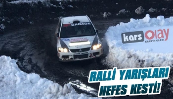 Türkiye'nin İlk Kış Yarışı Sarıkamış Rallisi Başladı