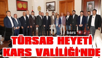 TÜRSAB'dan Kars Valiliği'ne Ziyaret