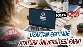 Uzaktan Eğitimde Atatürk Üniversitesi Farkı