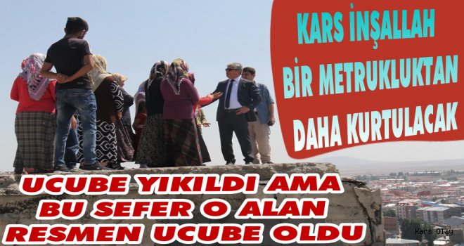 Vali Doğan Kars'ın Ucubesini İnceledi