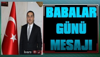 Vali Öksüz'den 'Babalar Günü' Mesajı