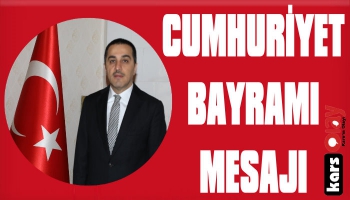 Vali Öksüz'den Cumhuriyet Bayramı Mesajı