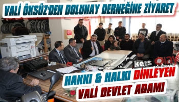 Vali Öksüz'den Dolunay’a Ziyaret