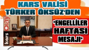 Vali Öksüz'den Engelliler Haftası Mesajı