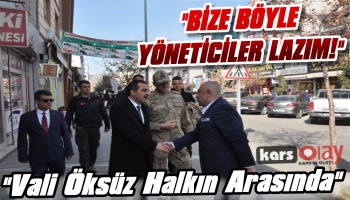 Vali Öksüz Halkın Arasında