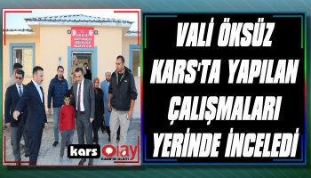 Vali Öksüz Özel İdarenin İşlerini İnceledi