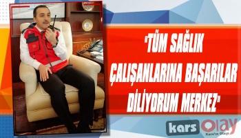 Vali Öksüz Sağlıkçıları Telsiz Anonsuyla Tebrik Etti