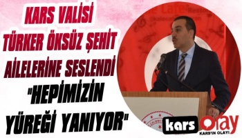 Vali Öksüz Şehit Ailelerine Seslendi: 'Hepimizin Yüreği Yanıyor'