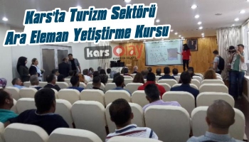 Vali Öksüz Turizm Sektörü Eleman Yetiştirme Kursuna Katıldı