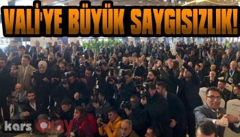 Vali'ye Büyük Saygısızlık