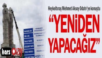 'Yeniden yapacağız'