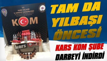 Yılbaşı Öncesi Kaçak İçkiye Geçit Vermediler 