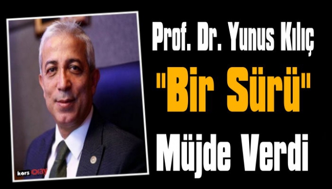 Yunus Kılıç, Hayvan yetiştiricilerine müjdeyi verdi